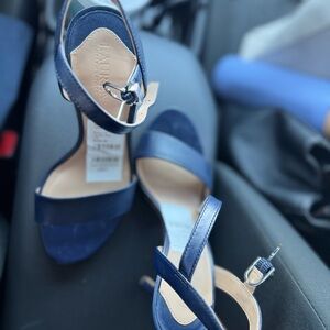 Lauren Ralph Lauren Blue Heeled Shoes